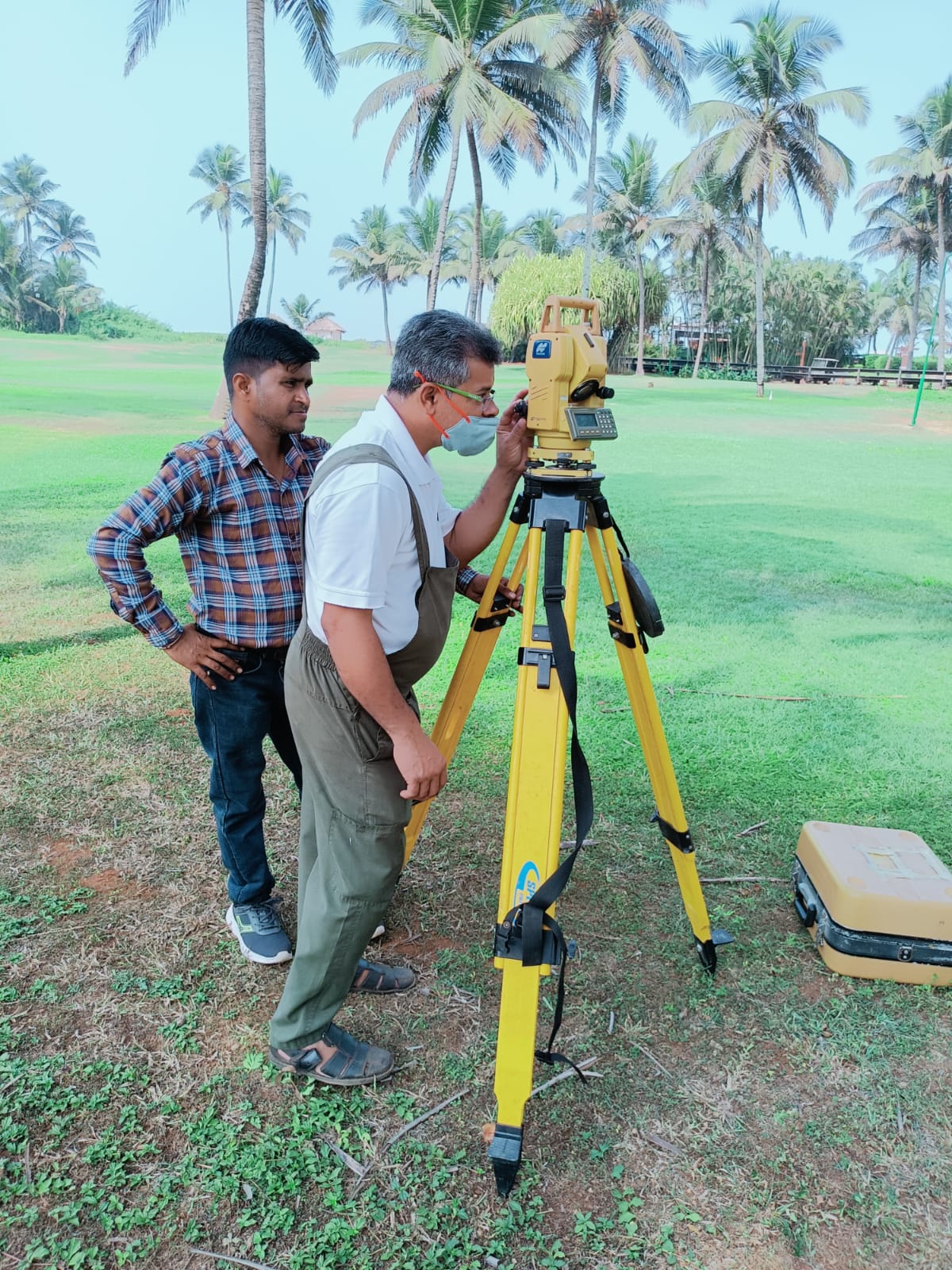 Topographic survey of ITC RESORT GRAND GOA